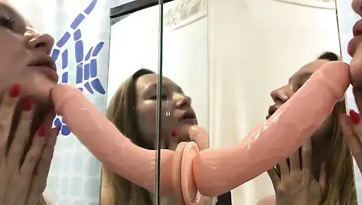 I Practice Deep Blowjob for Your Hard Cock