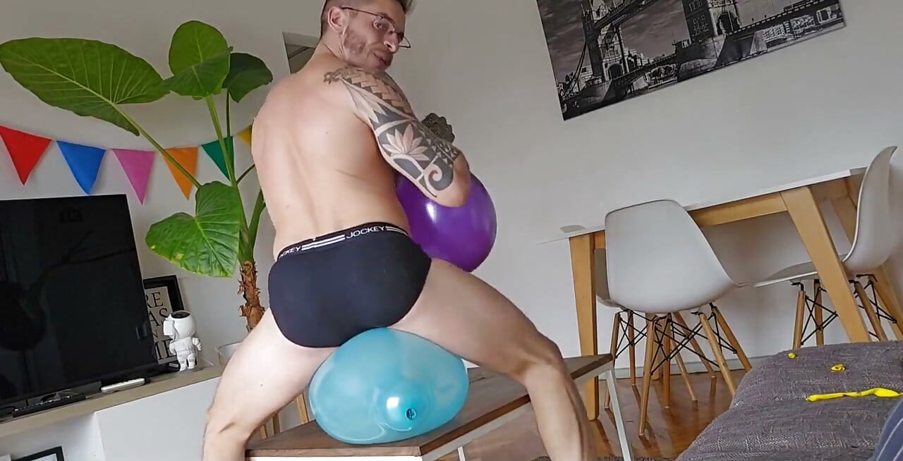 Me Popping Balloons