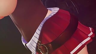 Mmd R-18 anime mädchen sexy tanzclip 221