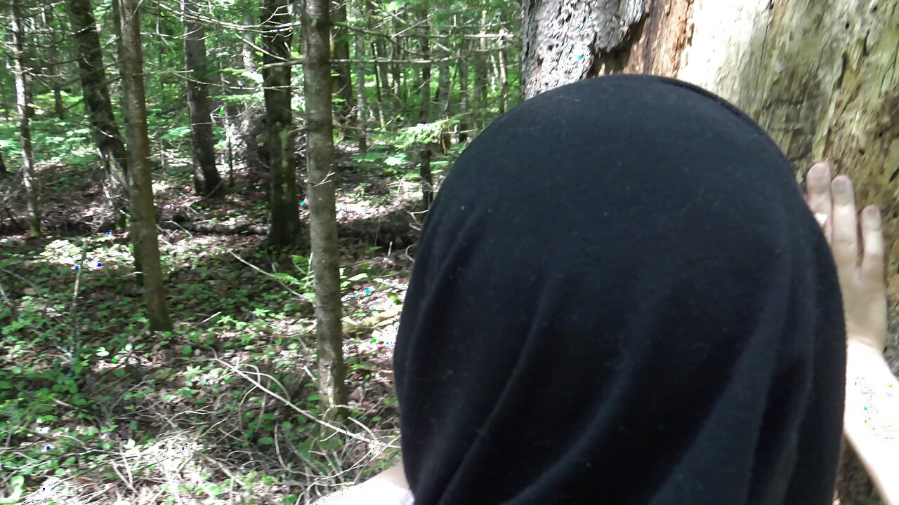 Big Tits Turkish Girl Has Risky Sex In Public German Forest