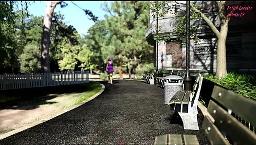 Fetish locator #2 - Polly and mike met up in the park Mike licked Polly's pussy...Mike licked Mia's pussy in the bathroom