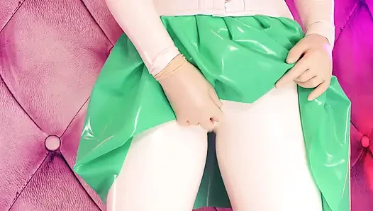 Pemeriksaan medis panas untukmu... dengan JOI - fetish karet lateks mencubit tante girang (arya grander)