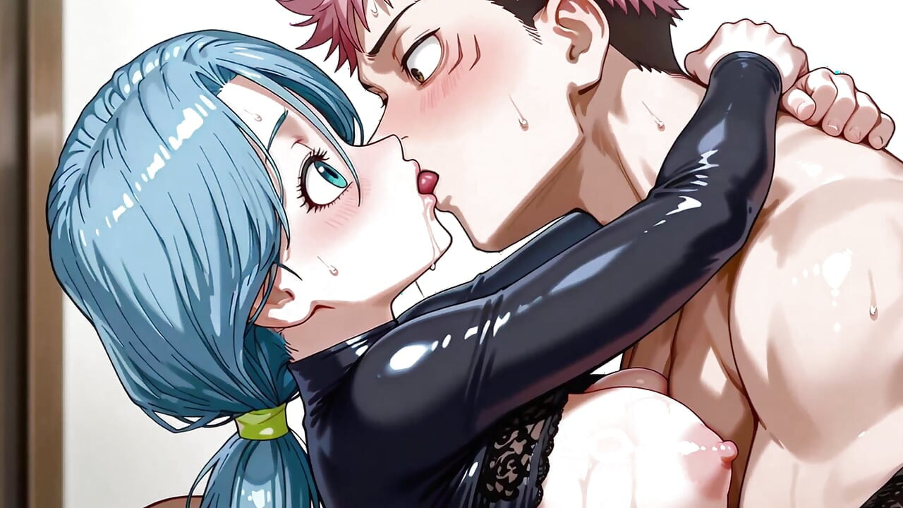 Itadori (JJK) x Bulma - Future (DB)
