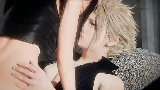 Final Fantasy 7 FF7 - Tifa + Aerith All Work 2025 WM Full Color Grading (Sound) By Aries' Possession Animation 3D Hentai