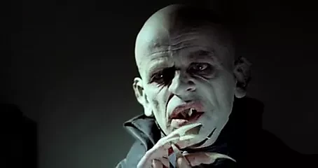 Nosferatu Vampire Bites Virgin Girl