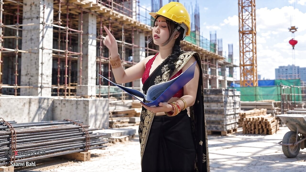 欲情したインド人デシガールが巨大ディルドを楽しむ