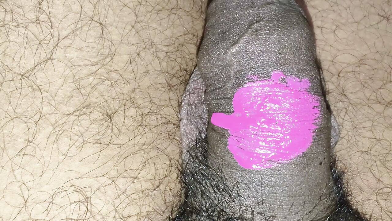 Indian desi boy playing with cock