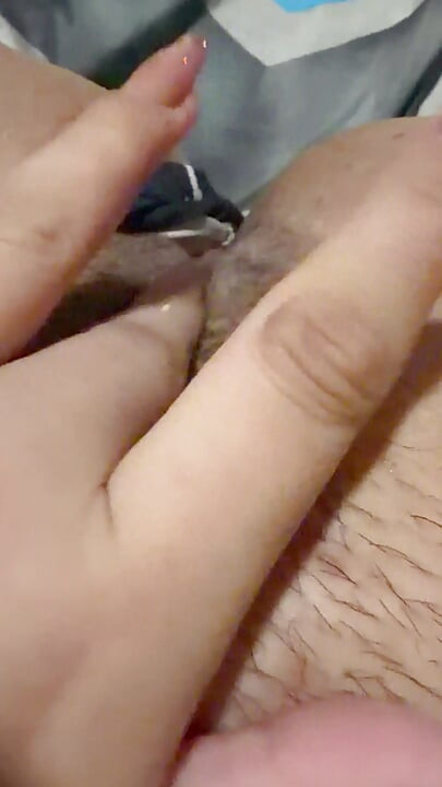 She likes to jerk me off her pussy well until she cums