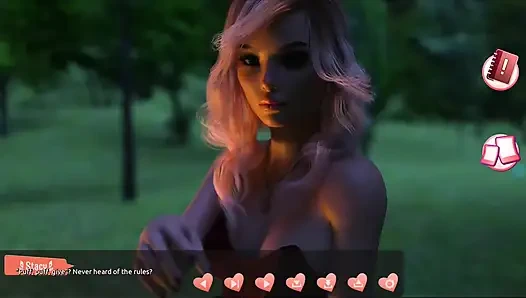 Membantu cewek-cewek seksi #3 - Johannes menyelidiki puncaknya untuk melihat apa yang sedang dilakukan gadis di kabin ini.