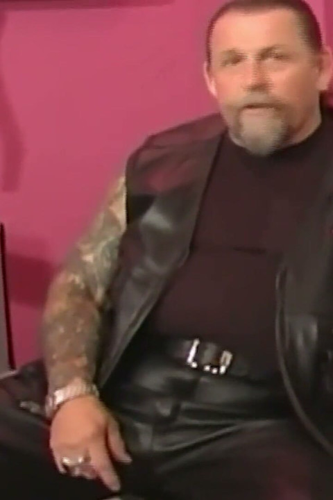 Tattooed Mature Stud Claims Masked MILF in Bondage