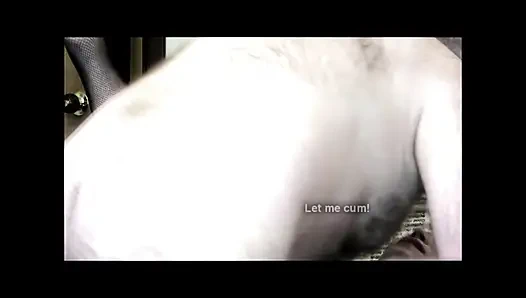 Charming Russian slut wife Aimee: solo with a dildo in her shaved mature cunt and riding her husband's dick...))