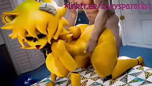 Golden Frenni enters your room to drain you dry