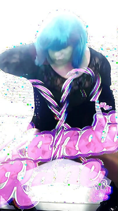 Ts Kandi Sexy Sissy Stripper tańczy w bieliźnie PMV