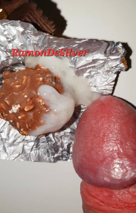 Master Ramon jerks off his divine milk on your slave tribute, eat!