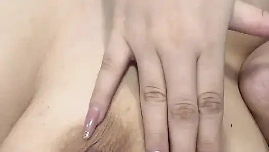 She bounced my huge tits and massaged them very tasty