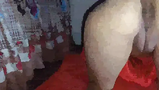 Köylü amcığını yalıyor ve dölle eğleniyor