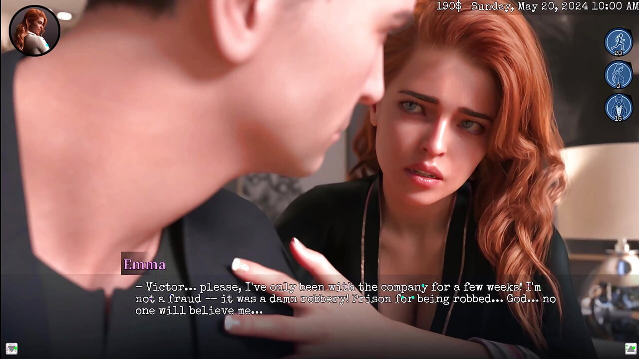 Limites da moral 24 Emma perdeu Tyler Cock e o chat quente