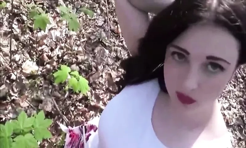 Blowjob Young Schoolgirl and Her Step-Daddy In Public