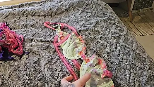 My step-Daughters Boyfriend: The Panty Sniffer