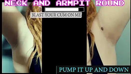 Boyun koltuk altlarıma ve memelere mastürbasyon oyunu