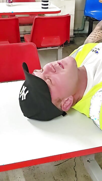 Canteen Blowjob & Rimming During Fire Alarm!