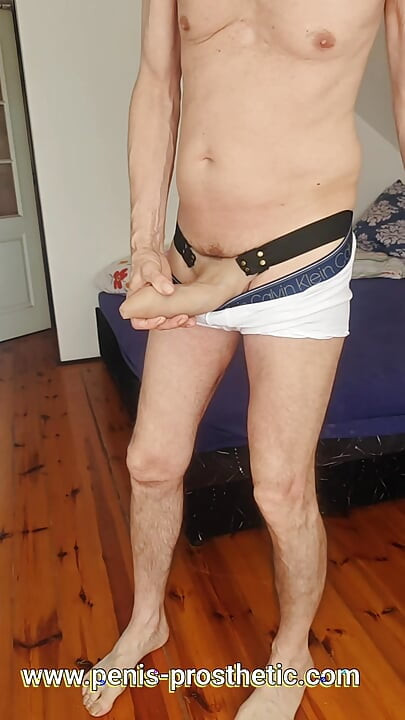 really thick flaccid cock that will make a beautiful big bulge in your underwear. Every pussy would like such a massive penis