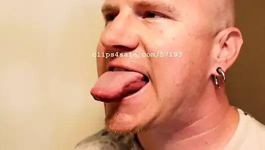 Tongue Fetish - Mike Hauk Tongue Video 2