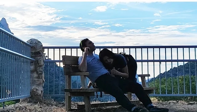 I suck it off a stranger in the mountains
