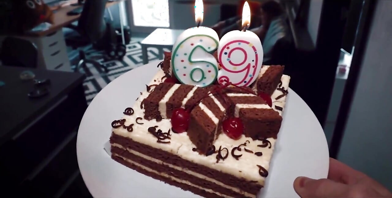 Step Sister Gets a Big Present for Her Birthday