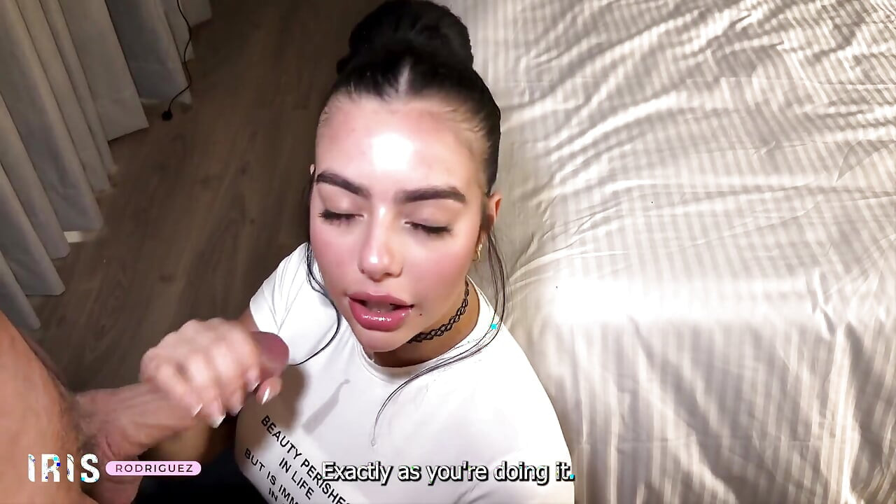 My Stepbrother Rips My Jeans to Have Sex with Me Without a Condom in Front of His Girlfriend - Iris Rodriguez & Danner Mendez