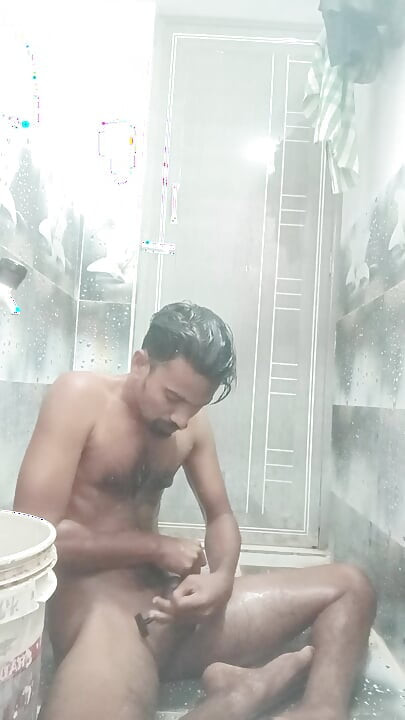 Shaving penish and Armpits