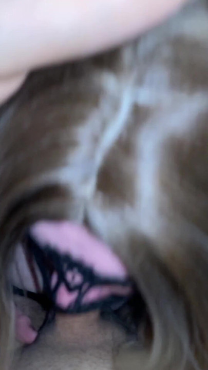 Emotional moment from "The nipple, with large lips, diligently sucks the"