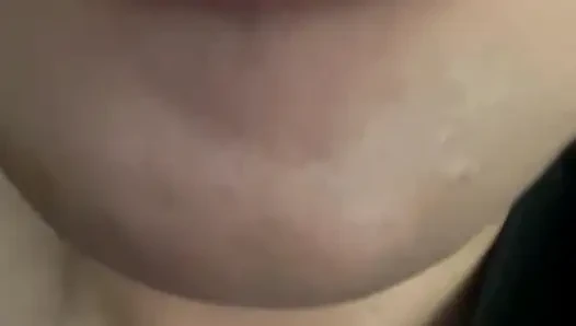 Fetish bibir lipgloss telanjang, pemujaan bibir, femdom