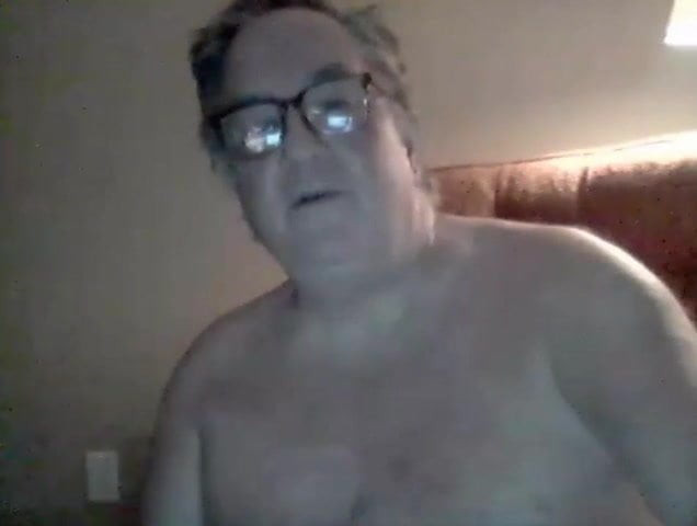 Daddy cums on cam