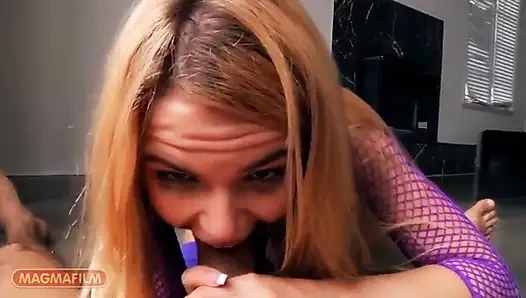 The Gorgeous Laugh and Body of a Blonde