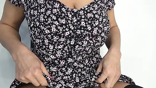 Aunt Anna. Big Saggy Tits and Hairy Pussy