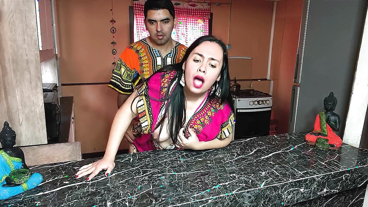 Sex in the kitchen - vacationing in India - Hindi sex