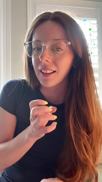 Hottie in Glasses Tells You How to Stroke!