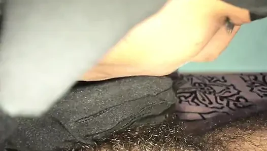 Indisches muslimisches mädchen mit hijab, blowjob, sperma-immfuck