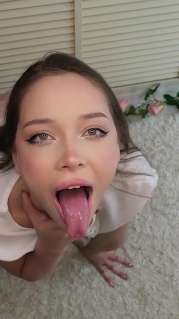 Key moment from "Kate Kuray asks you to in her mouth"