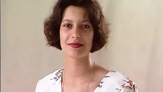 Amateur Babe From Germany Showing Her Big Tits on Casting