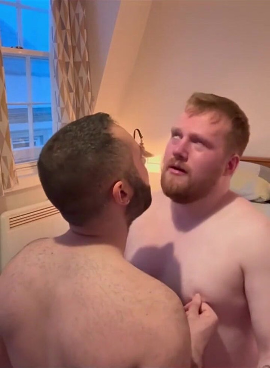 Hairy Italian and Ginger Rugby Coach