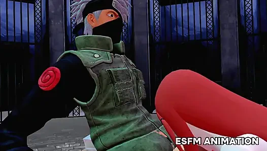kakashi on Secret mission with kushina - ESFM ANIMATION
