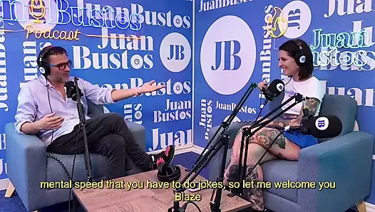 Blaze rager suka banget di-anal habis-habisan sama kontol besar di juan bustos podcast