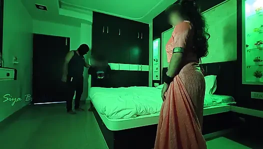 Kakak ipar India dientot sama pencuri di depan suaminya, bahasa india