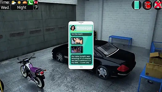 Milfy City #17 - Linda Gave Me a Blowjob and Footjob in a Restuarant