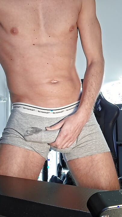 Big masturbation in my boxers
