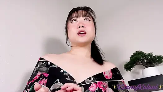 Asian Babe gives You a Happy Ending Massage & Draining -ASMR HJ