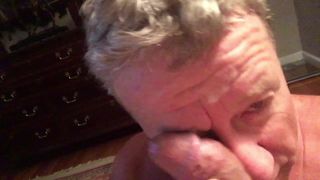 Man Uses Stewart Bowman's Eyeball as His Cum Shot Target