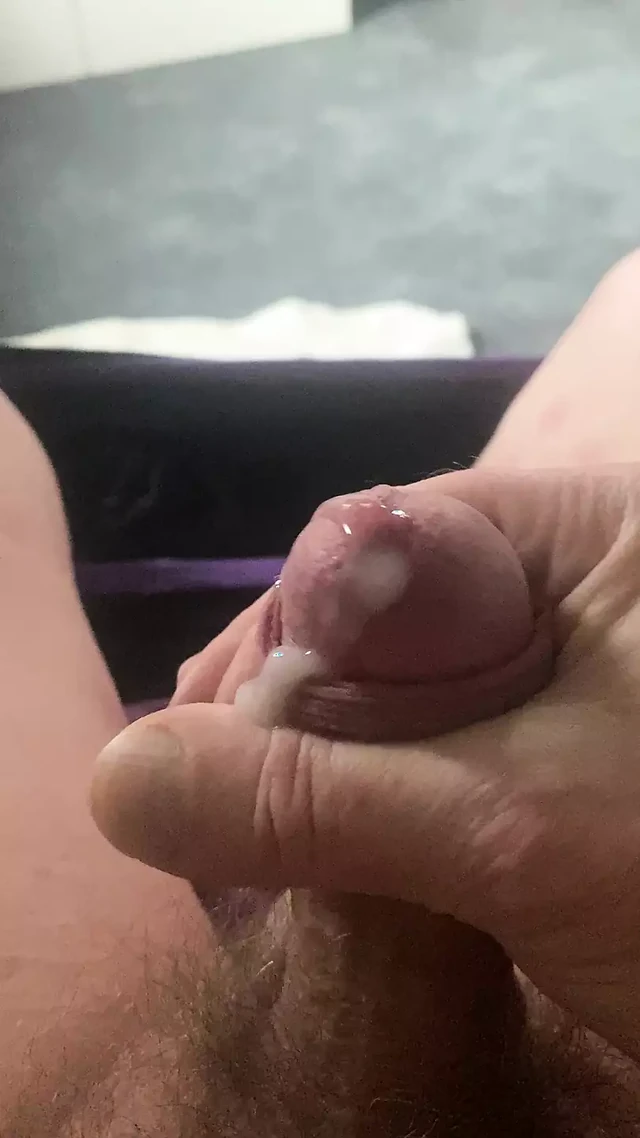 Cum, small second cum of the morning